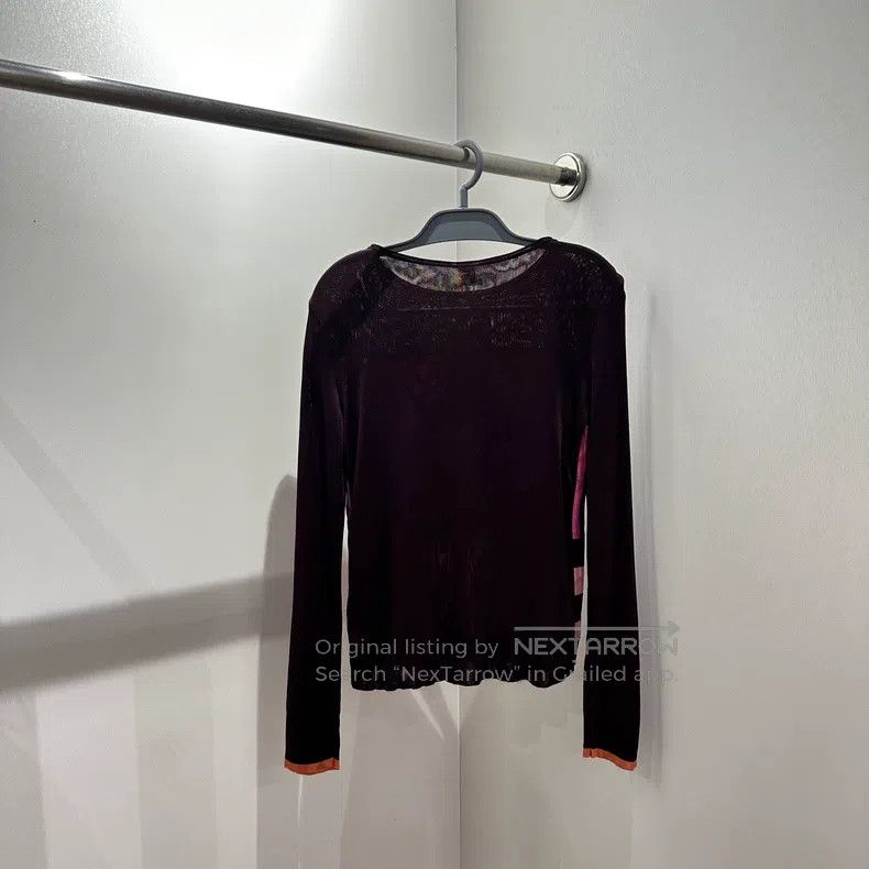 Hermes Hermes Geometric Patterned Silk Long Sleeve Size XXS / US 00 / IT 34 - 2 Thumbnail