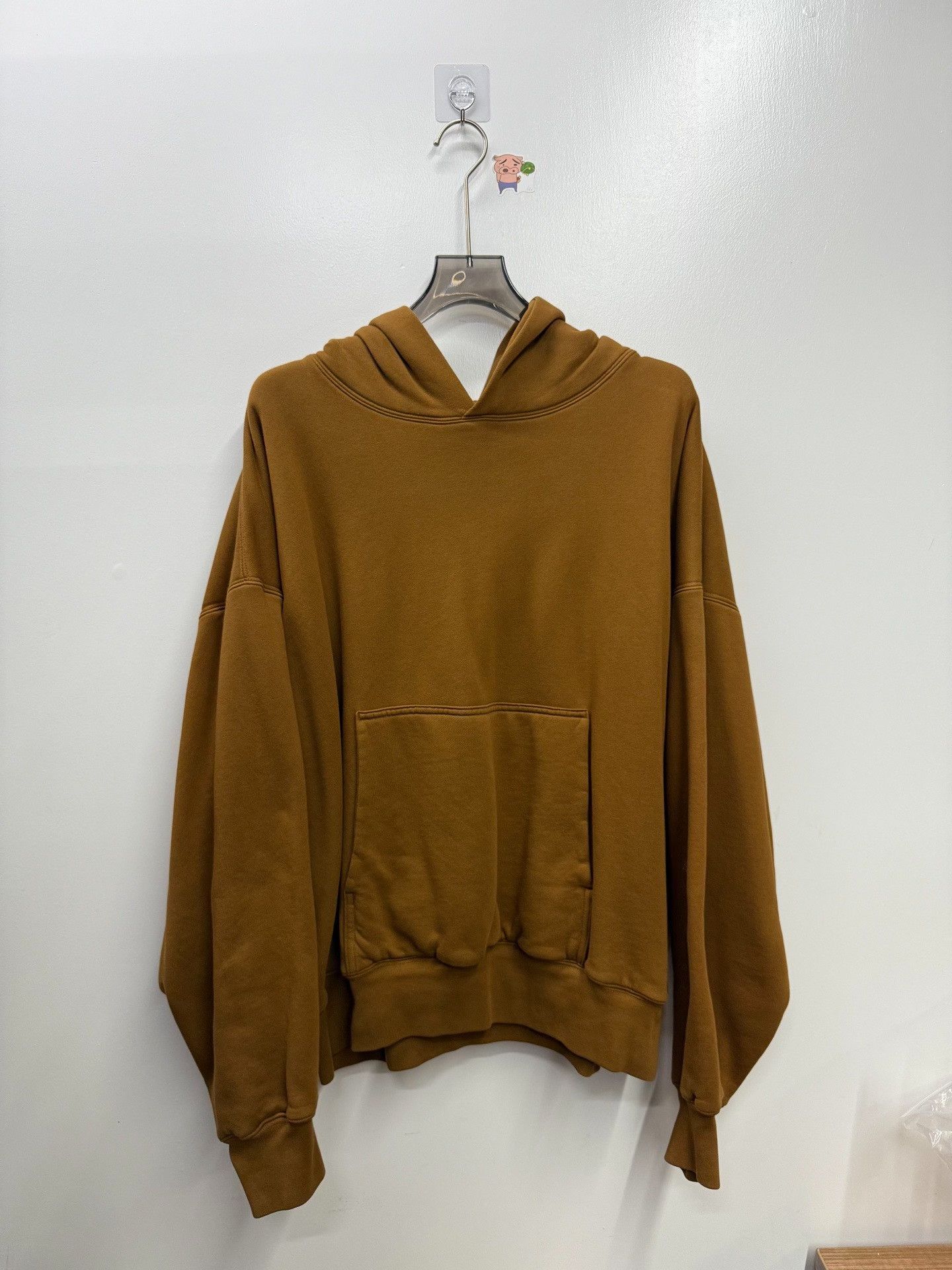 Adidas Adidas YEEZY Collab Brown Hoodie xxl Men Size US XXL / EU 58 / 5 - 1 Thumbnail