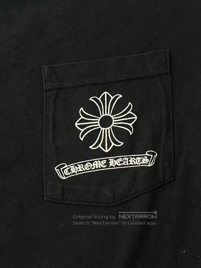 Chrome Hearts CHROME HEARTS Size M Short sleeves with USA Sanskrit slogan Size US M / EU 48-50 / 2 - 3 Thumbnail