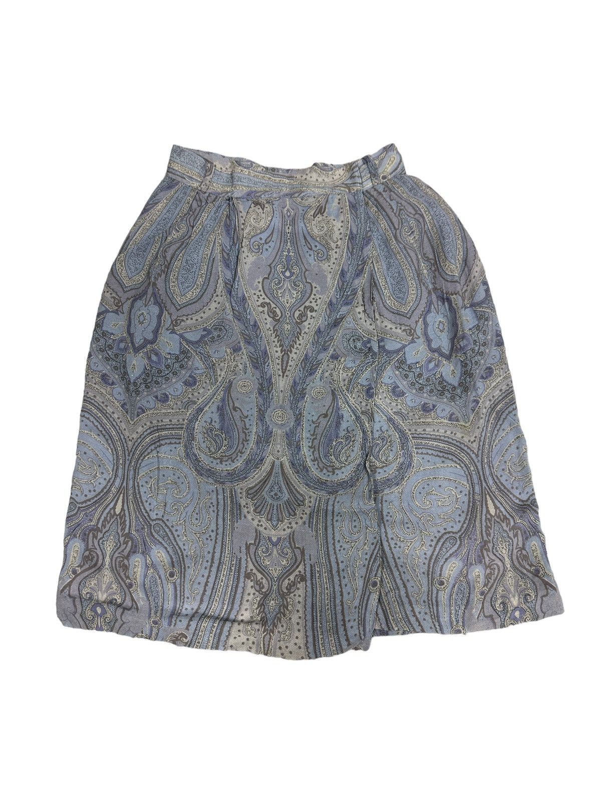 image of Burberrys Skirt in Blue, Women's (Size 24)