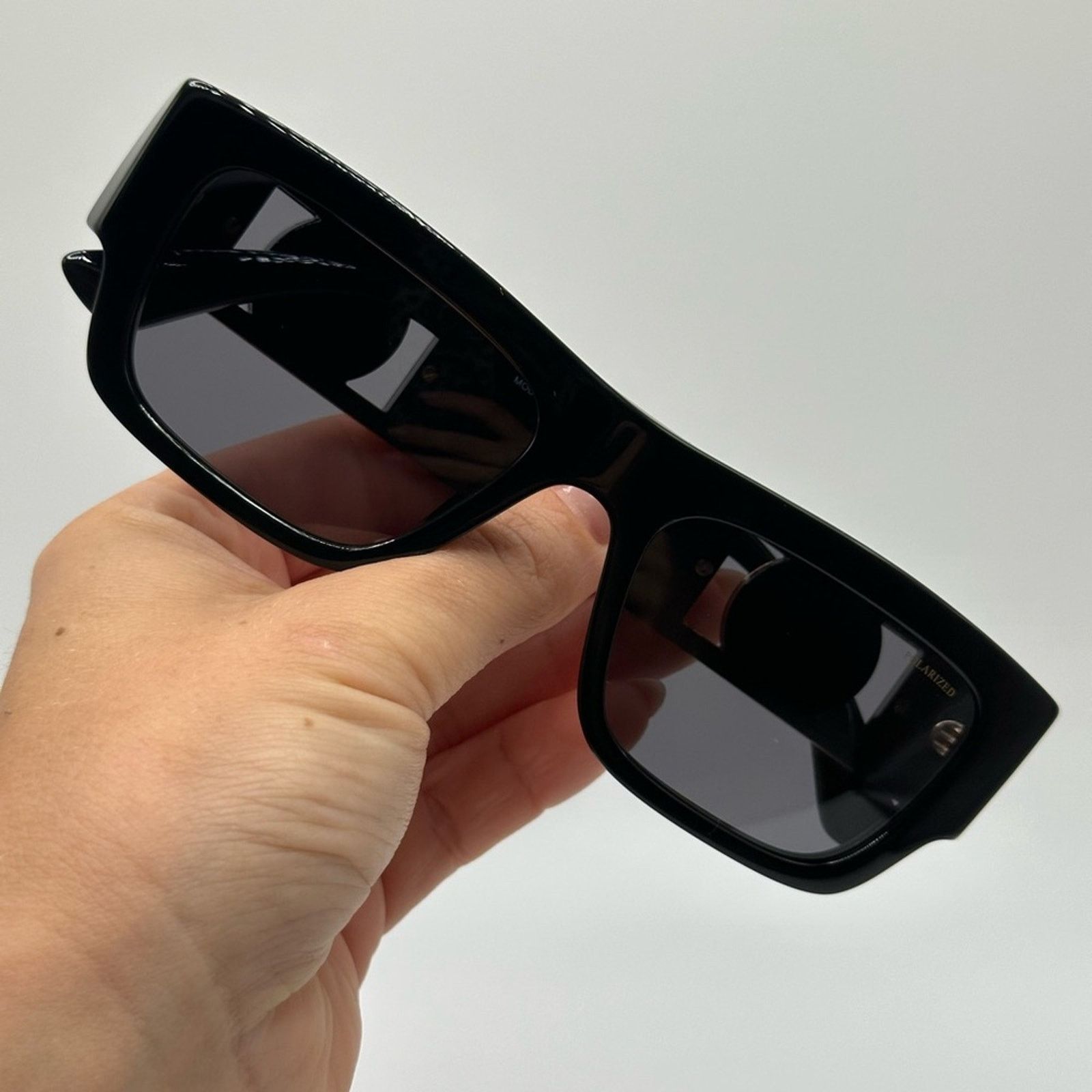 Versace NEW VERSACE VE4416U GB1/81 Black/Polarized Dark Grey Unisex Size ONE SIZE - 8 Thumbnail