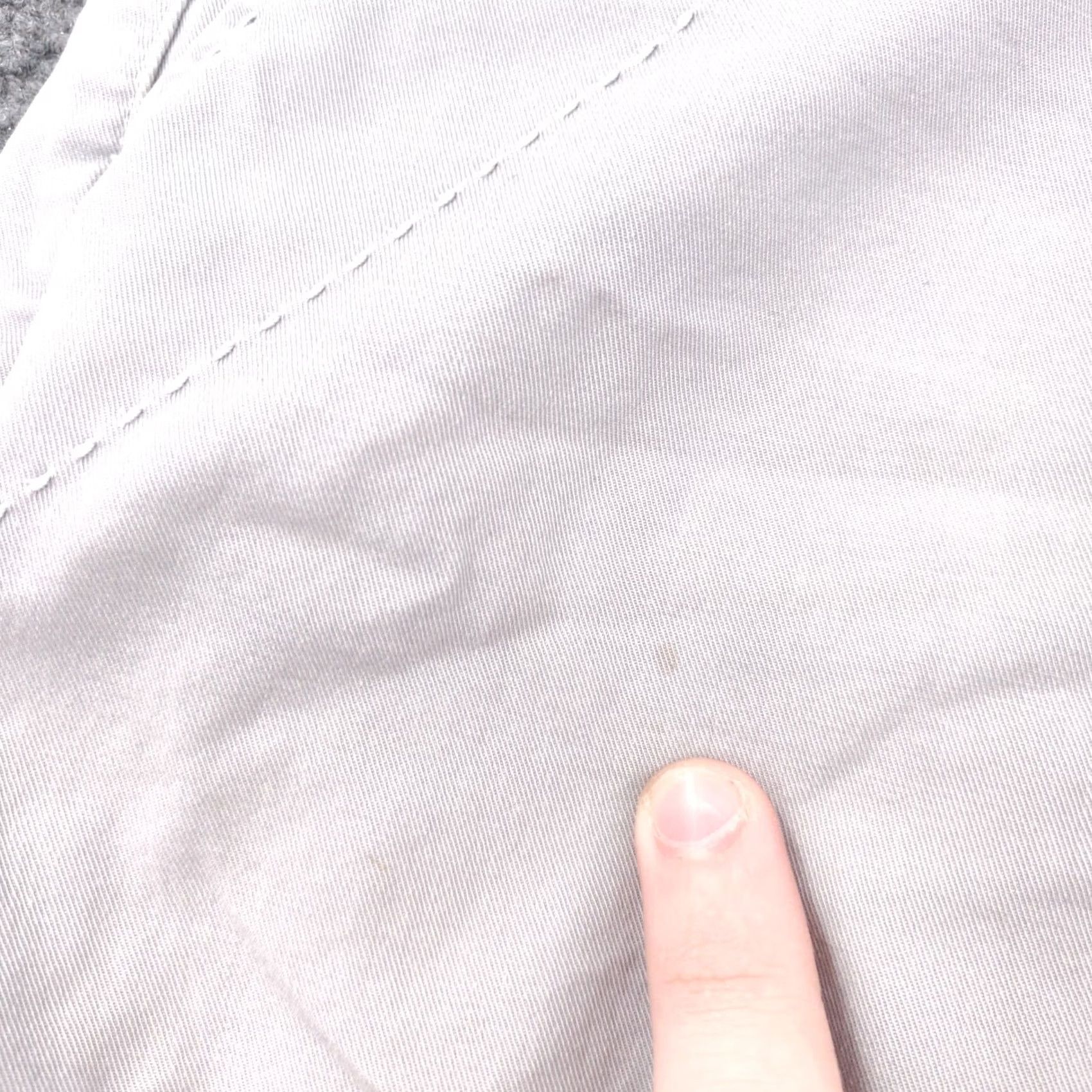 Gloria Vanderbilt Gloria Vanderbilt Shorts Womens 8 Gray Chino Mid Rise Flat Front Cotton Blend Adult Regular Gray Vintage No Size 24" / US 00 / IT 34 - 6 Thumbnail