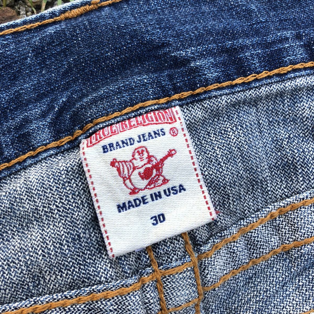 True Religion Vintage True Religion Made In USA Denim Pants Size US 33 - 5 Thumbnail