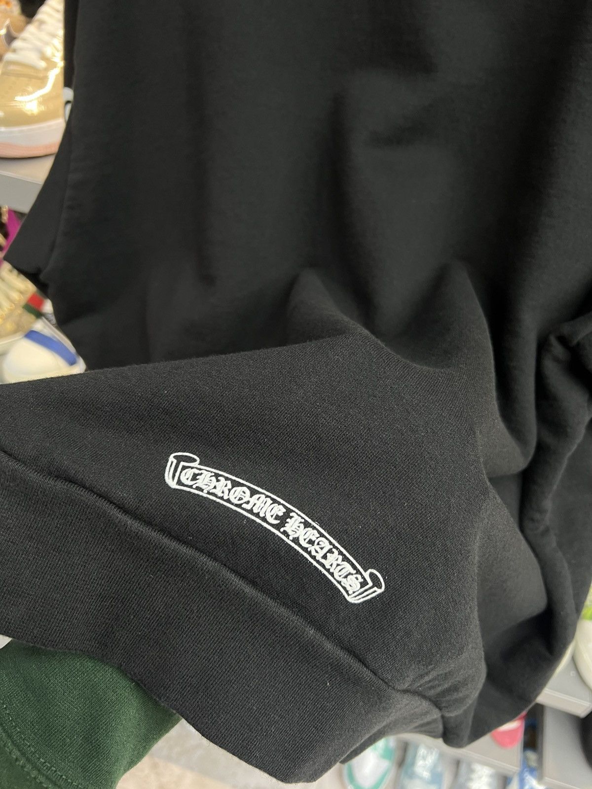 Chrome Hearts Chrome Hearts Neck Logo Crewneck Size US XL / EU 56 / 4 - 9 Thumbnail