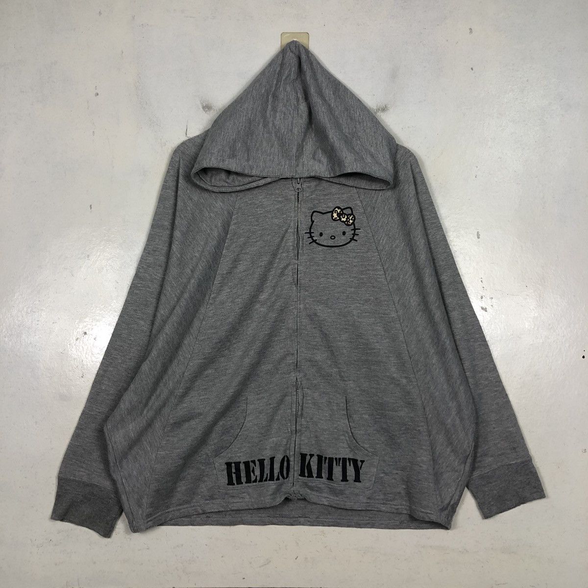 Japanese Brand 📌Zipper Jacket Sweater Hoodie Hello Kitty Cartoon Big Logo Size US L / EU 52-54 / 3 - 3 Thumbnail