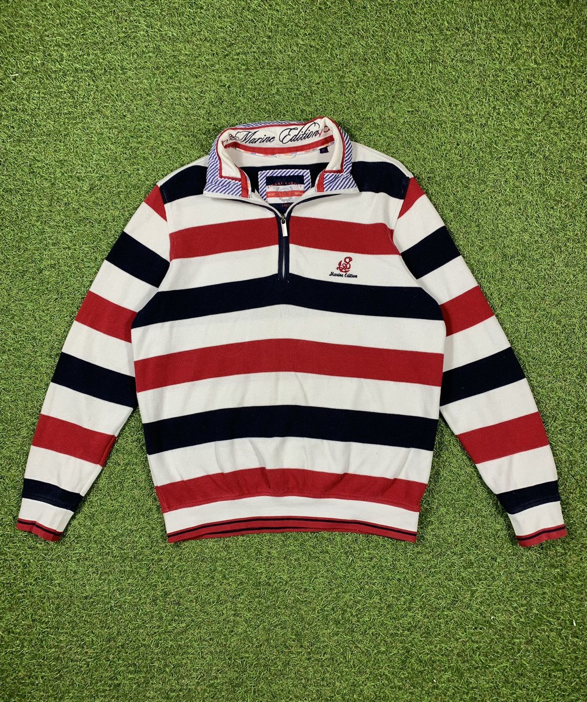 Pierre Cardin Vintage Pierre Cardin 1/4 zip sweatshirt streetwear size S Size US S / EU 44-46 / 1 - 1 Thumbnail