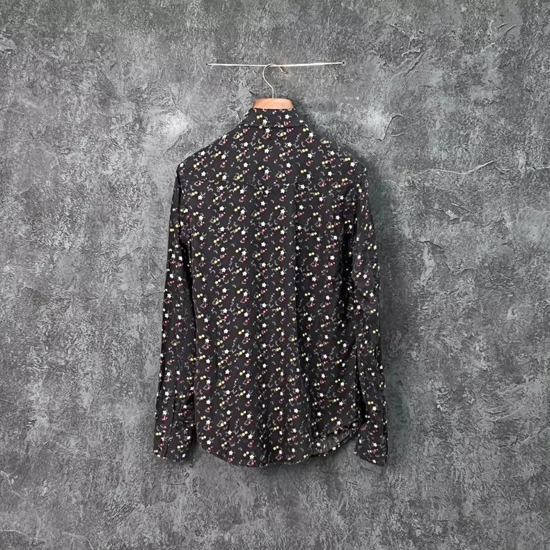 Saint Laurent Paris saint laurent floral long sleeve shirt-2507 Size US S / EU 44-46 / 1 - 8 Thumbnail