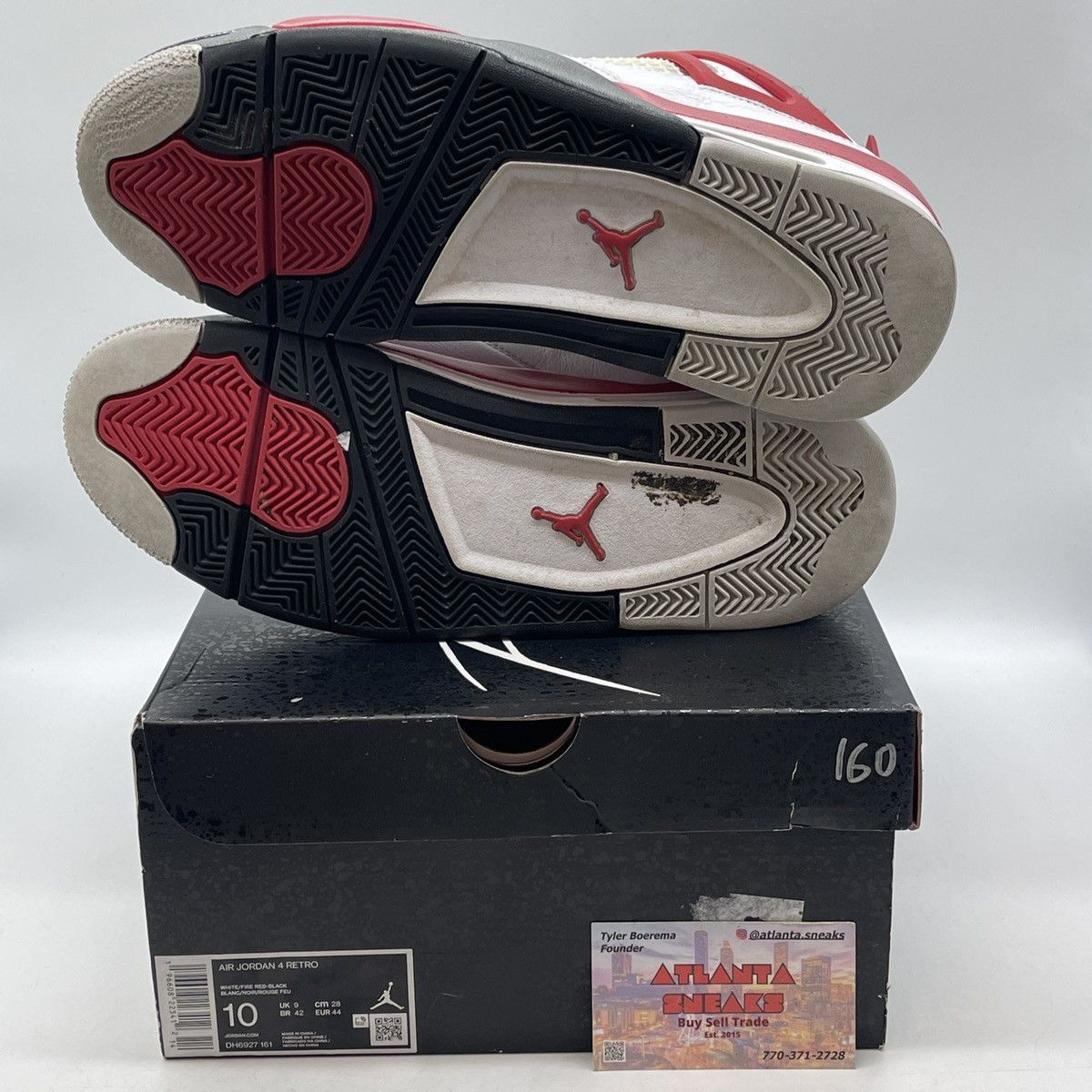 Jordan Brand Air Jordan 4 red cement Size US 10 / EU 43 - 7 Thumbnail