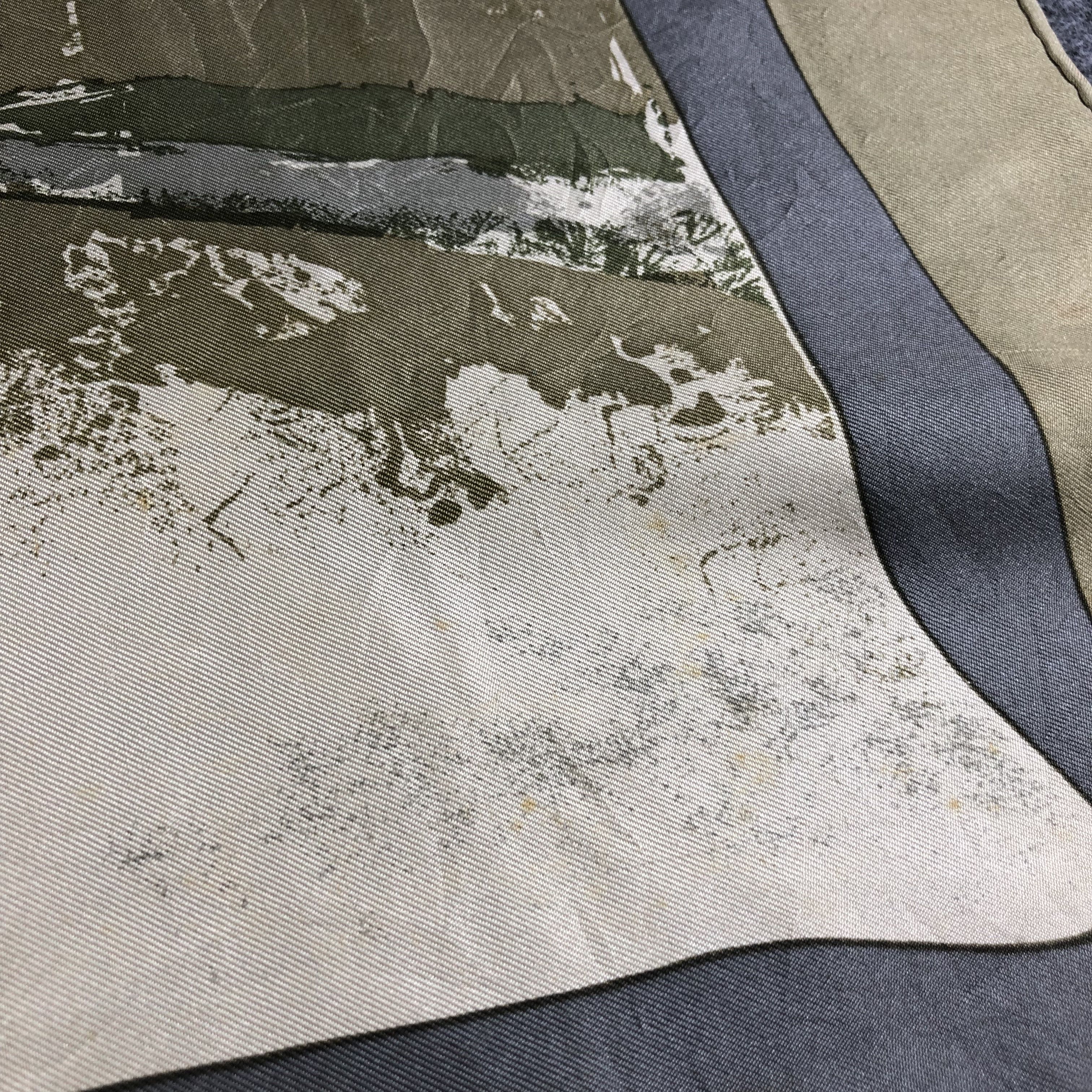 Comme Ca Ism Comme Ca Du Mode Hand Rolled Silk Scarf M509 Size ONE SIZE - 7 Thumbnail