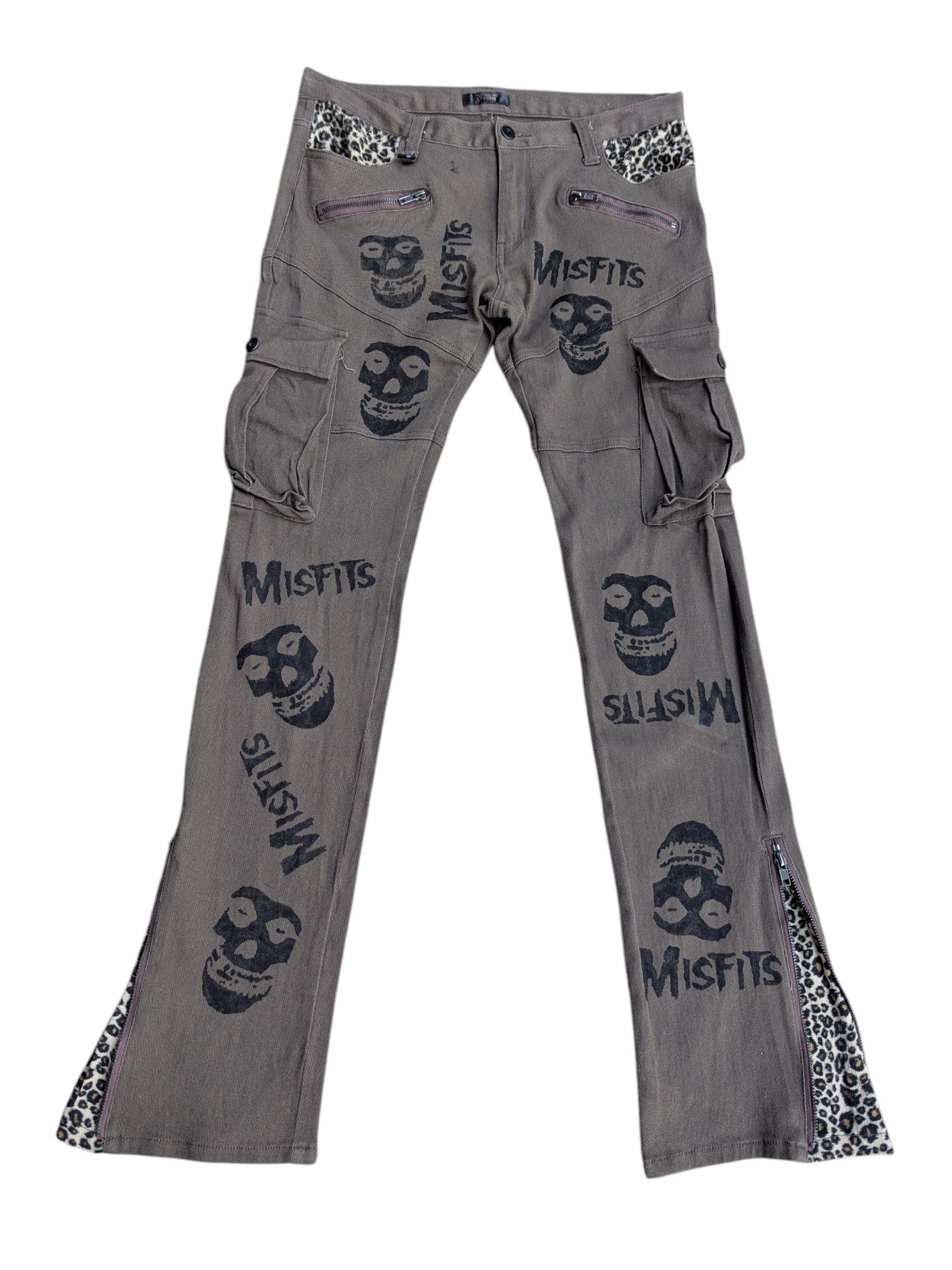 Japanese Brand × Misfits × Seditionaries Vintage Black Baccara Bondage Pants Misfits Custom Made Size 32" / US 10 / IT 46 - 1 Thumbnail