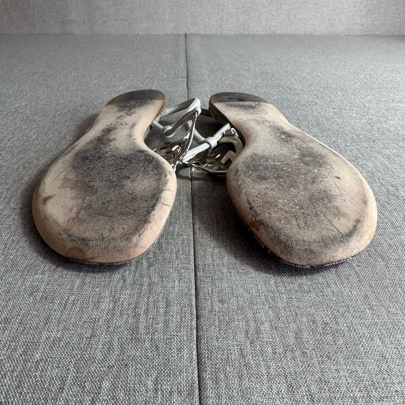 Gucci Gucci Women's Flat Sandals in Dark Wood Color Size US 5 / IT 35 - 5 Thumbnail