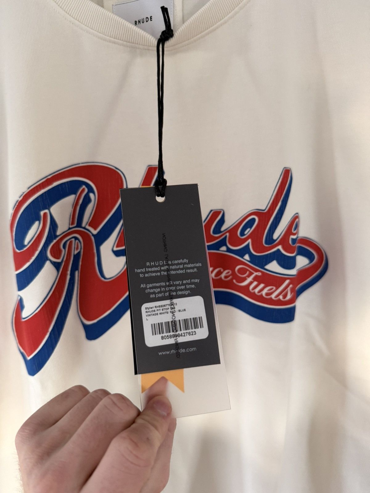 Rhude Rhude Pit Spot Tshirt ss26 Size US L / EU 52-54 / 3 - 3 Thumbnail