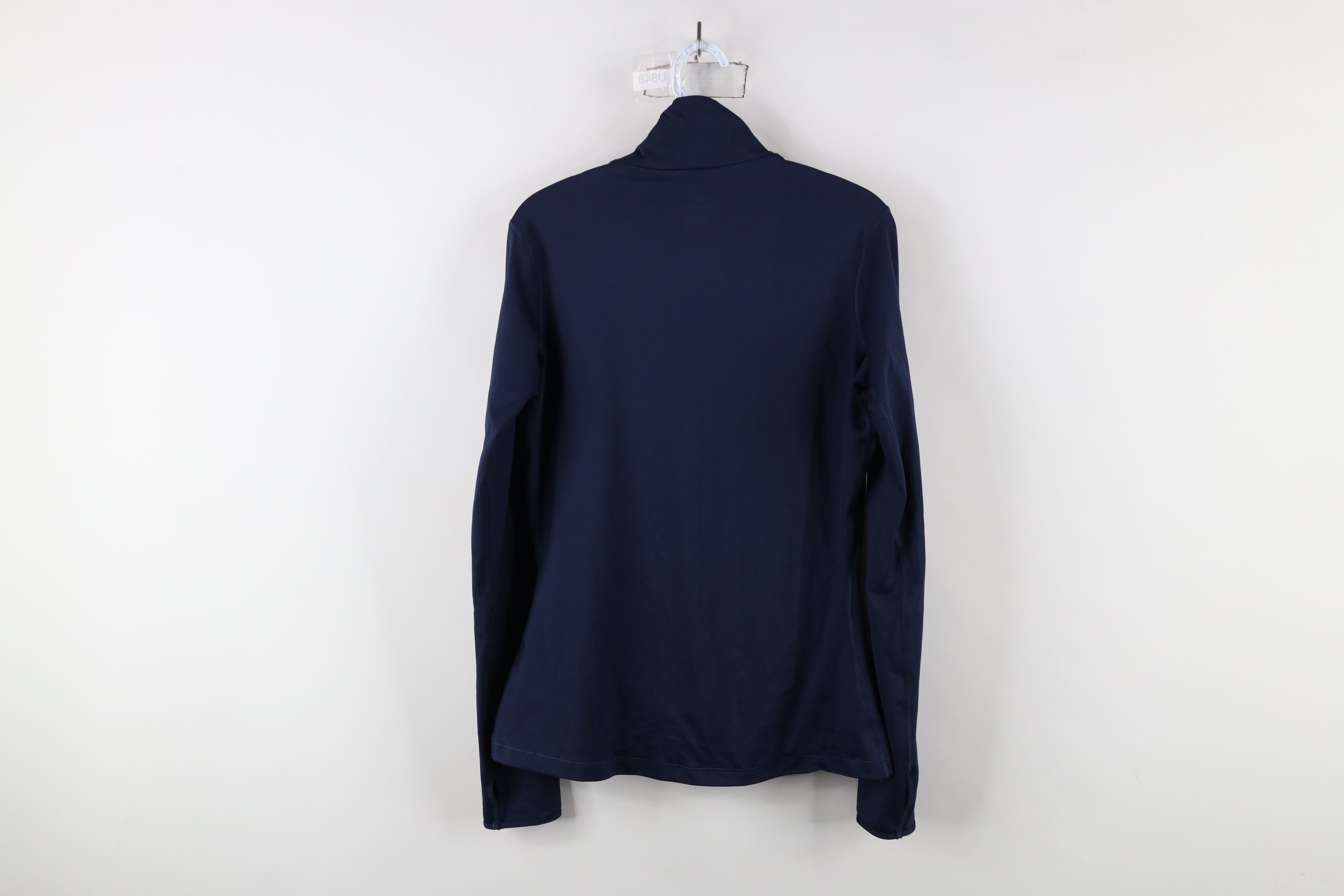 Nike × Vintage Nike Fleece Lined Mock Neck Compression Training T-Shirt Size M / US 6-8 / IT 42-44 - 9 Thumbnail