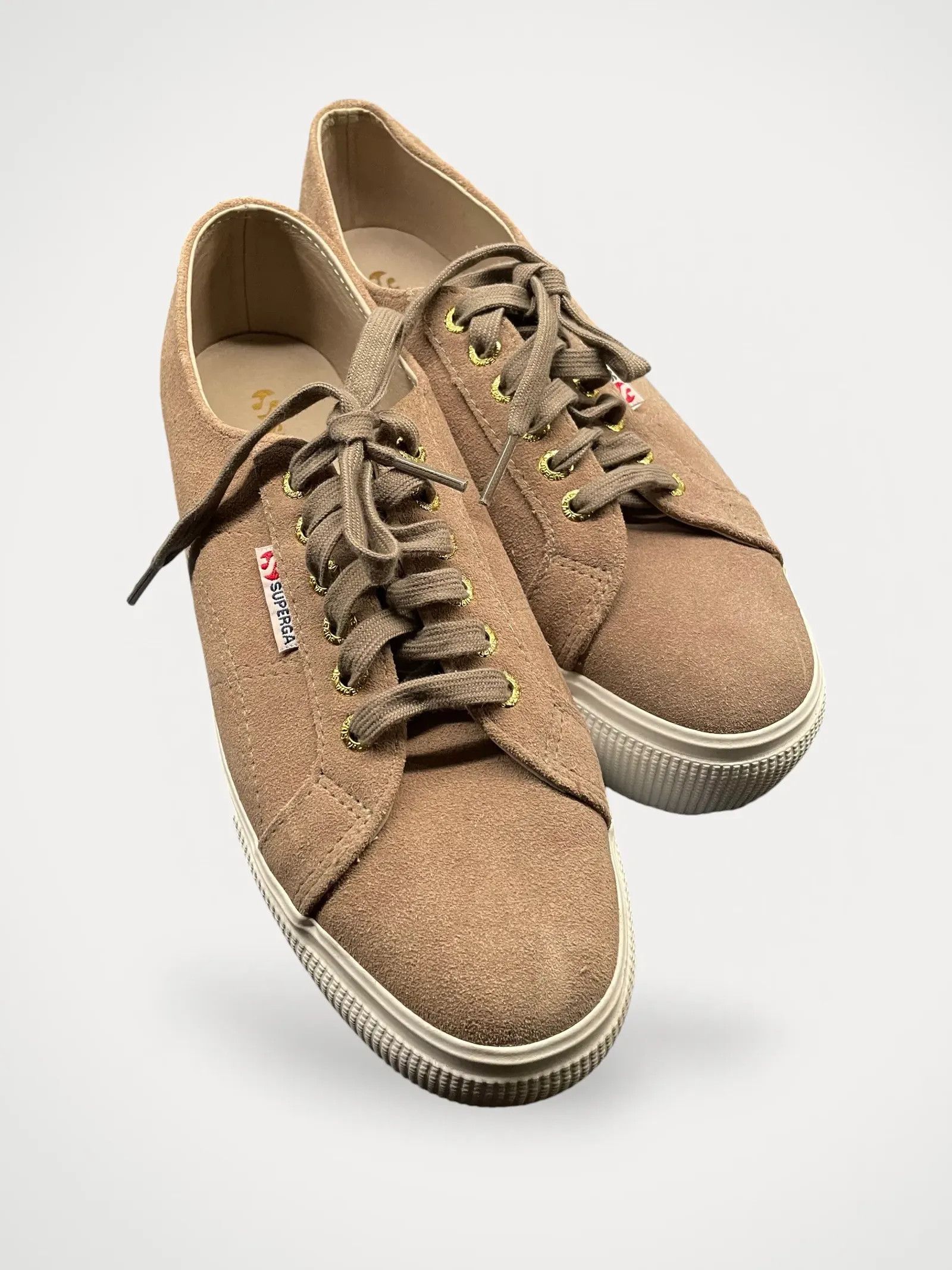 Superga Superga Platform Sneakers, Beige Sneakers Size US 11 / IT 41 - 1 Thumbnail