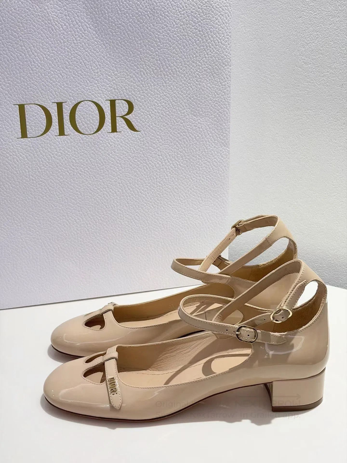 Dior Dior Block Heel Mary Jane Shoes. Size US 8 / IT 38 - 3 Thumbnail