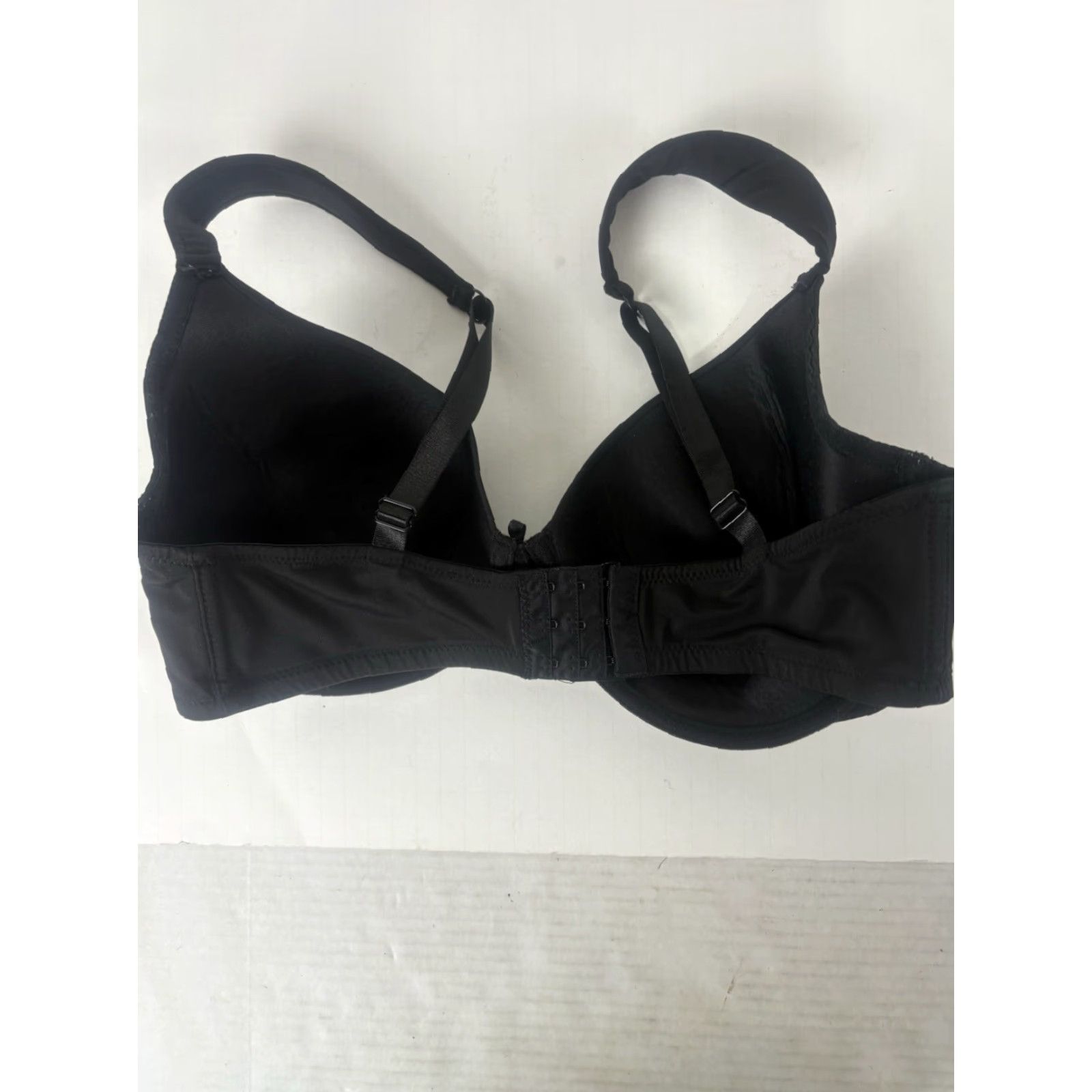 Laura Ashley Laura Ashley Black Lightly Padded Bra Womens Size 38DD Size ONE SIZE - 2 Thumbnail