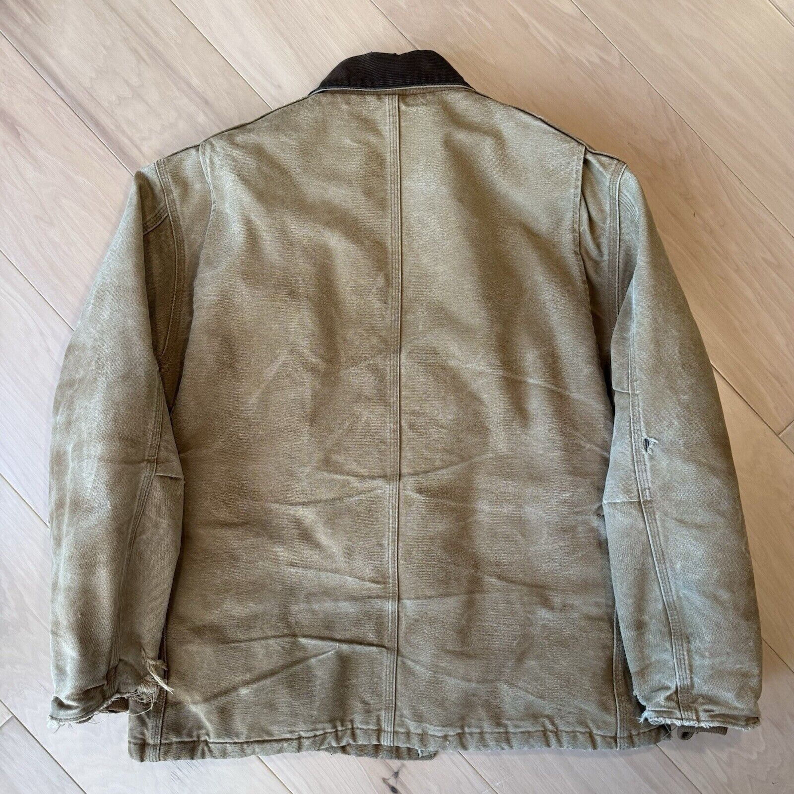 Carhartt × Vintage Vintage Carhartt Arctic Jacket 2XL Brown Workwear Full Zip Size US XXL / EU 58 / 5 - 8 Thumbnail