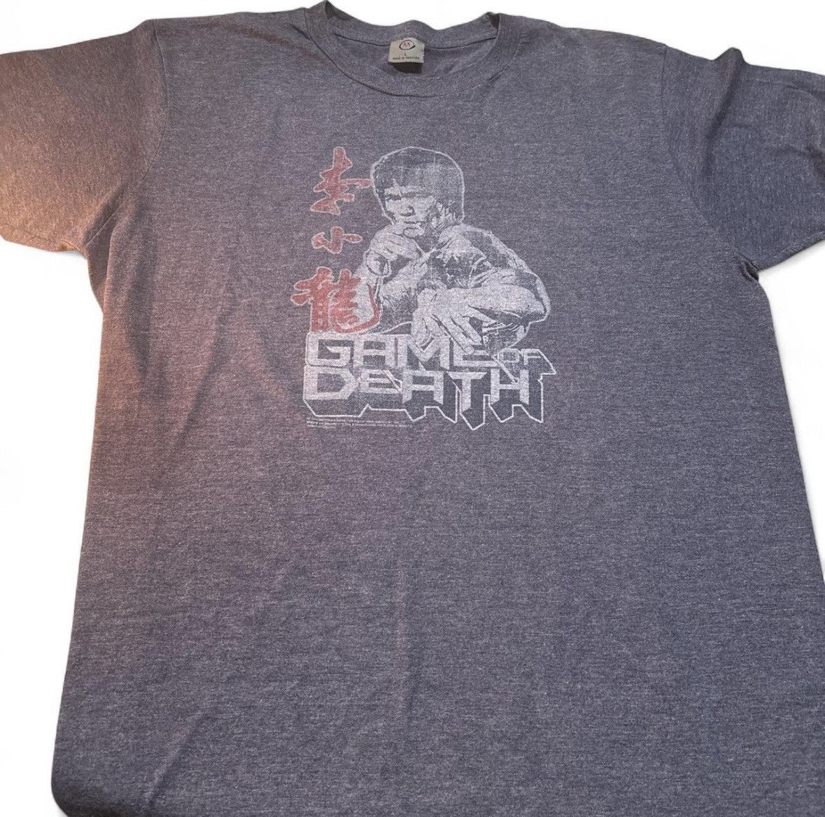 Other × Vintage Grey Game of Death Bruce Lee graphic tee 2006 vintage faded Size US L / EU 52-54 / 3 - 2 Thumbnail