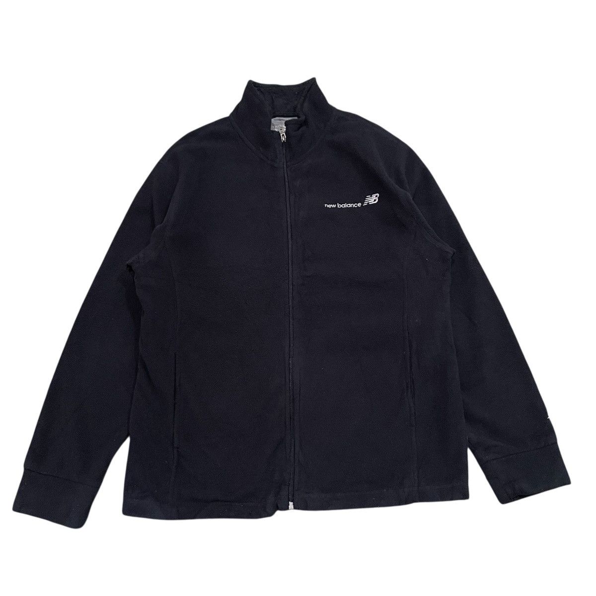 New Balance Y2K New Balance Embroidered Logo Fleece Jacket Size US L / EU 52-54 / 3 - 1 Thumbnail
