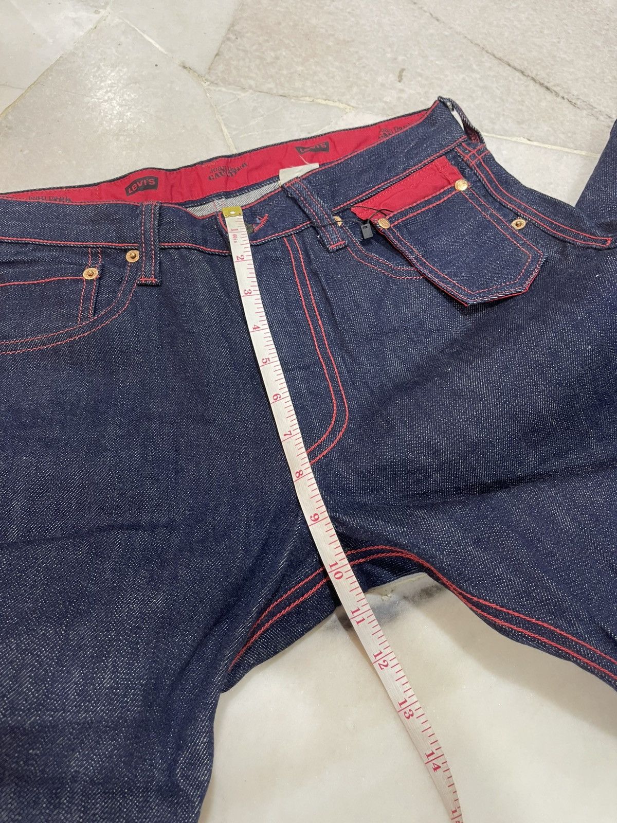 Jean Paul Gaultier Limited Edition Jean Paul Gaultier X Levis Jeans Size US 28 / EU 44 - 18 Thumbnail
