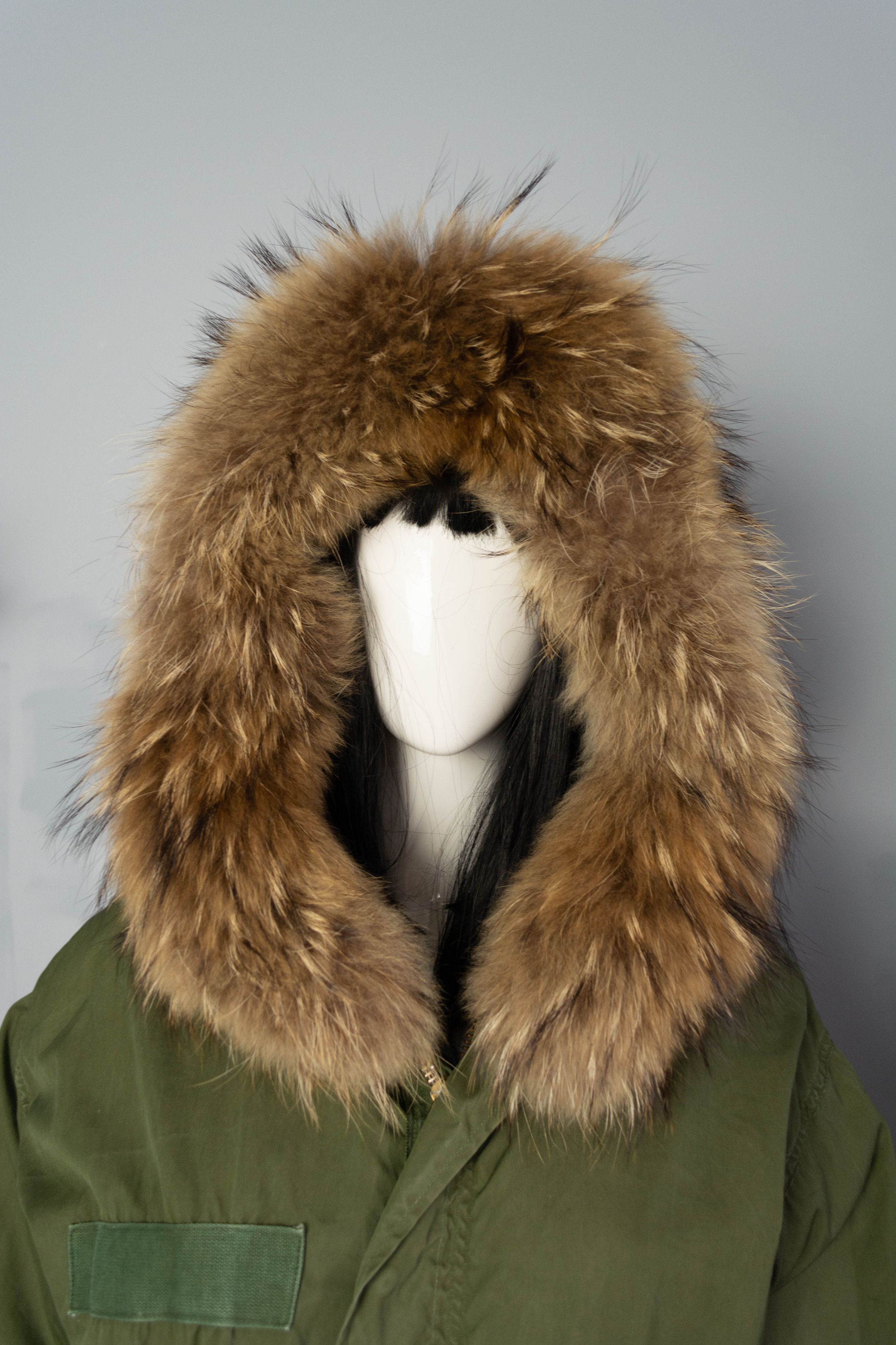 Vintage Barbed FOX M65 parka jacket green khaki winter Size L / US 10 / IT 46 - 6 Thumbnail