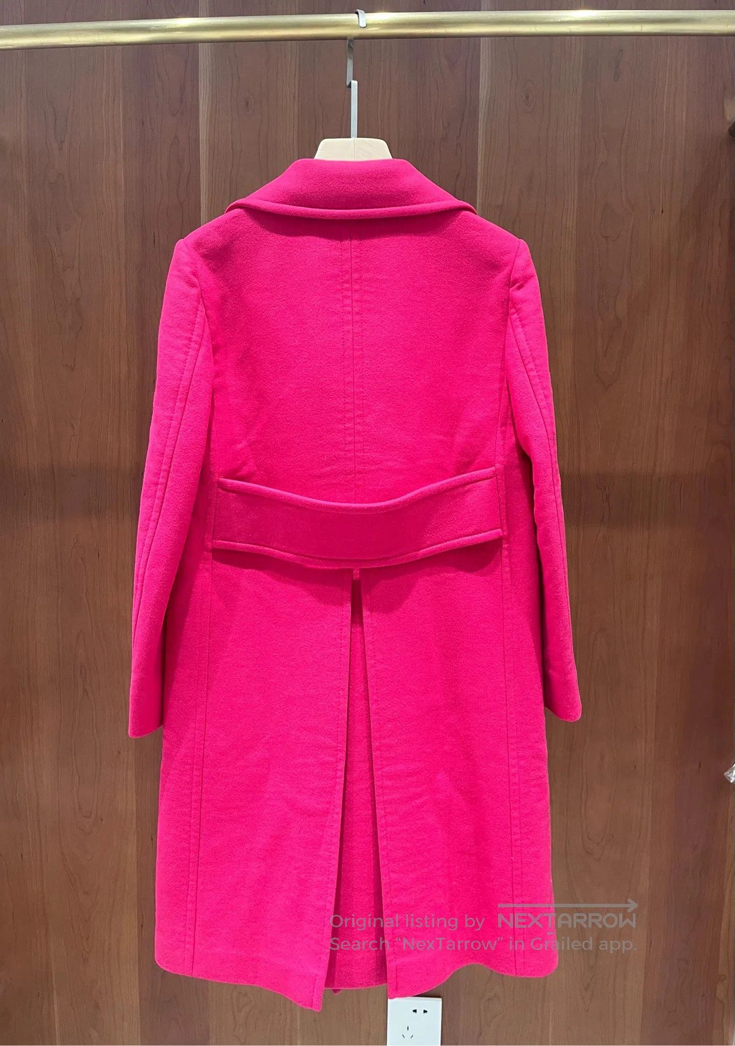 Valentino Valentino Pink Wool Coat Size 38. Size US XS / EU 42 / 0 - 2 Thumbnail