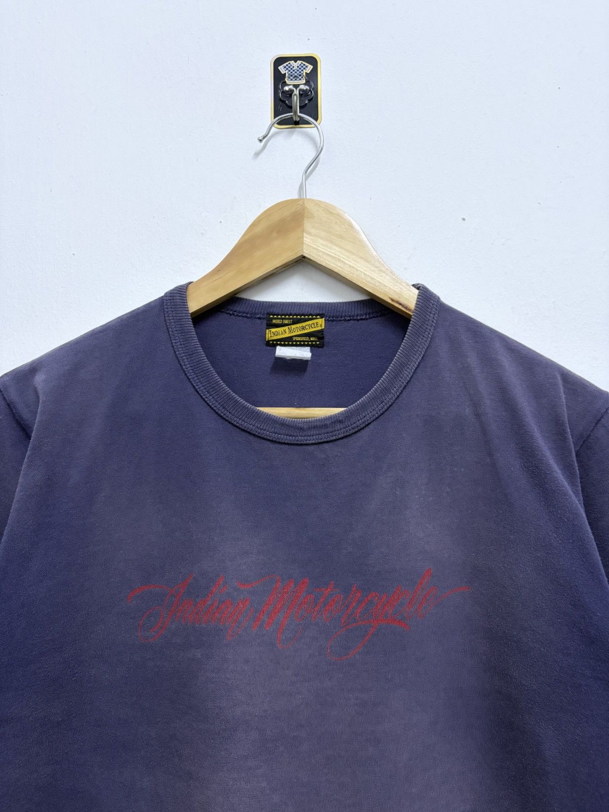 Indian Motorcycle Vintage 90's Indian Motorcycle - Americana Distress T-Shirt Size US M / EU 48-50 / 2 - 3 Thumbnail