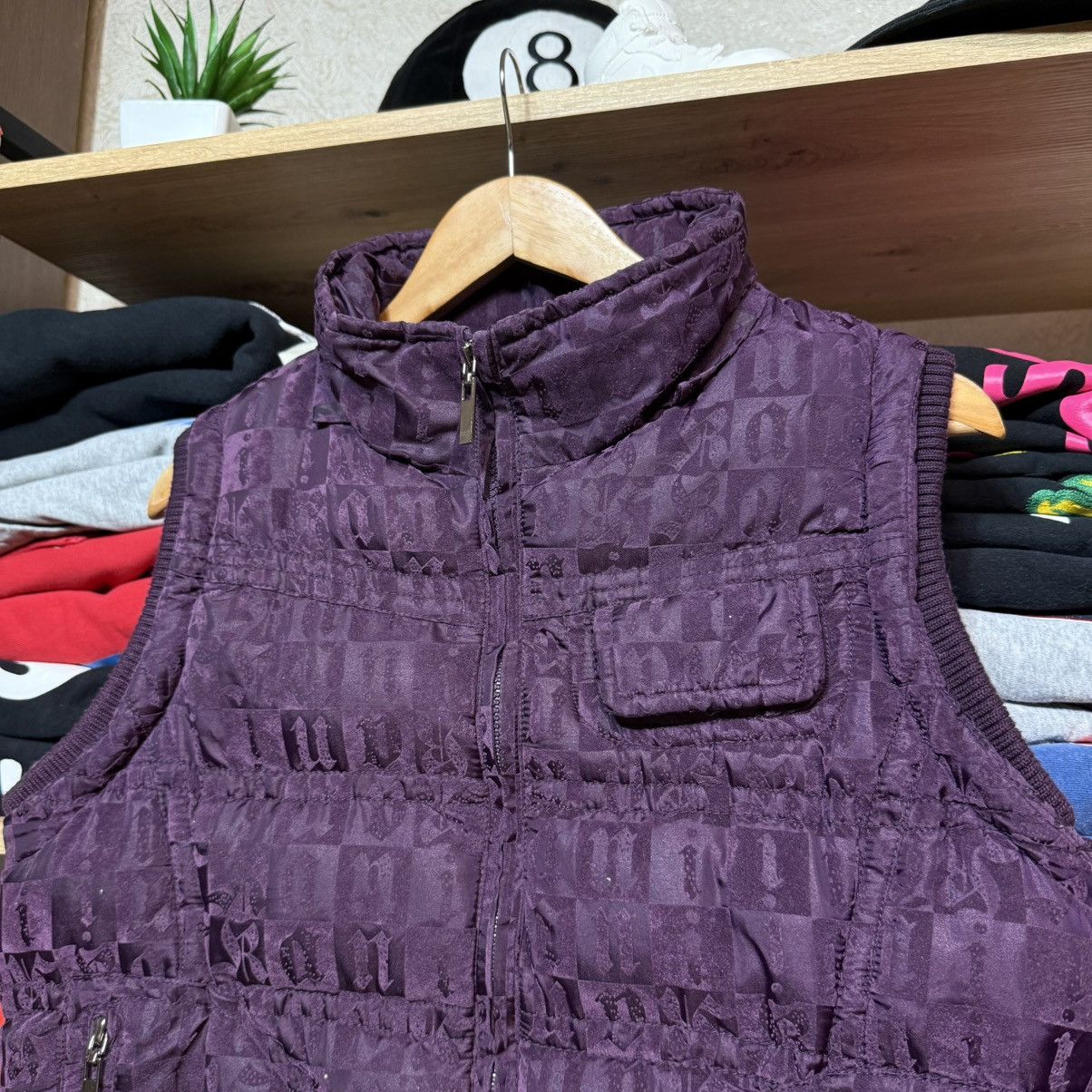 Hysteric Glamour 📌 Crazy Forest Y2K Monogram Y2K Vintage Puffer Vest Size L / US 10 / IT 46 - 2 Thumbnail