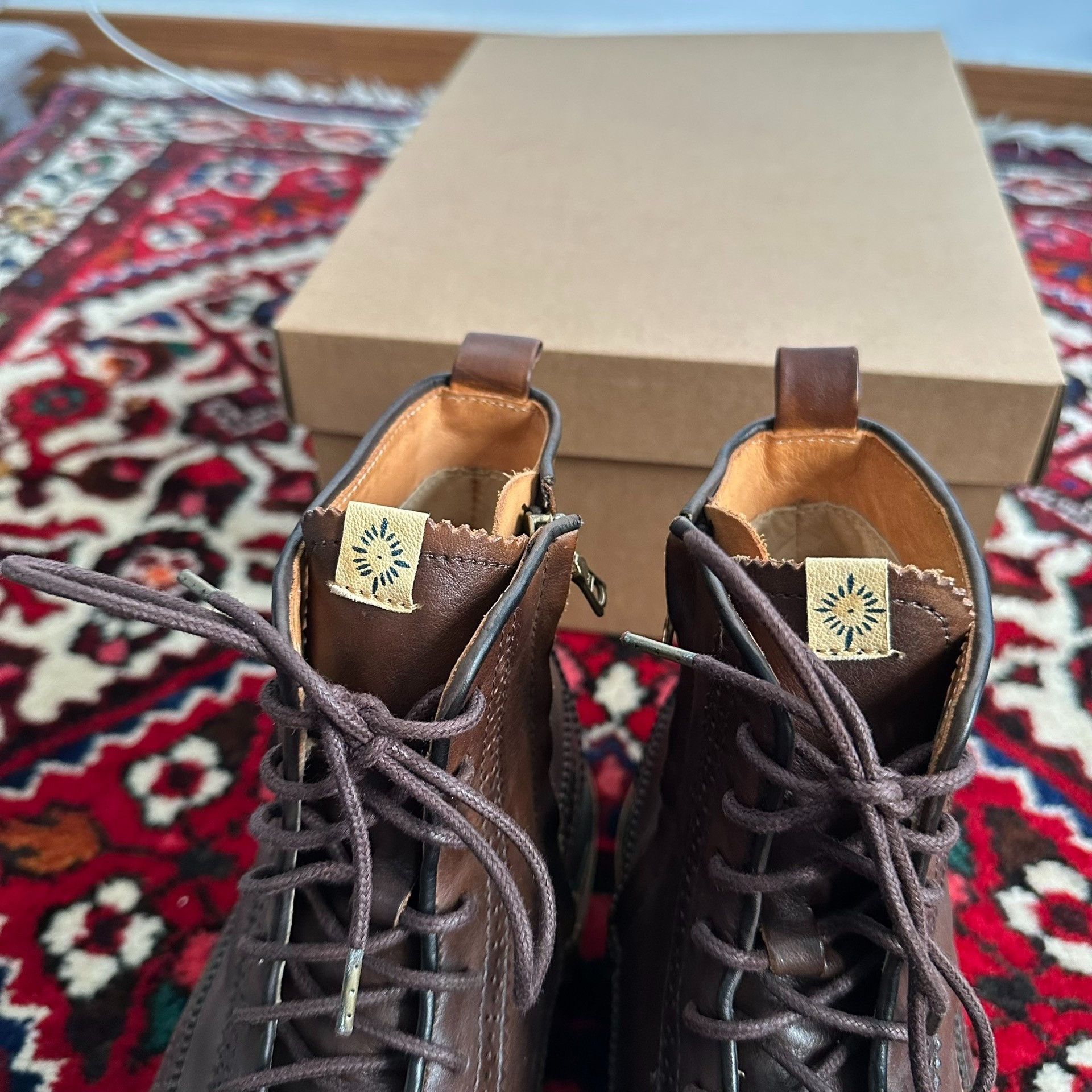 Visvim visvim 12AW PATRICIAN DK.BROWN Brogue Boots Size US 10 / EU 43 - 3 Thumbnail