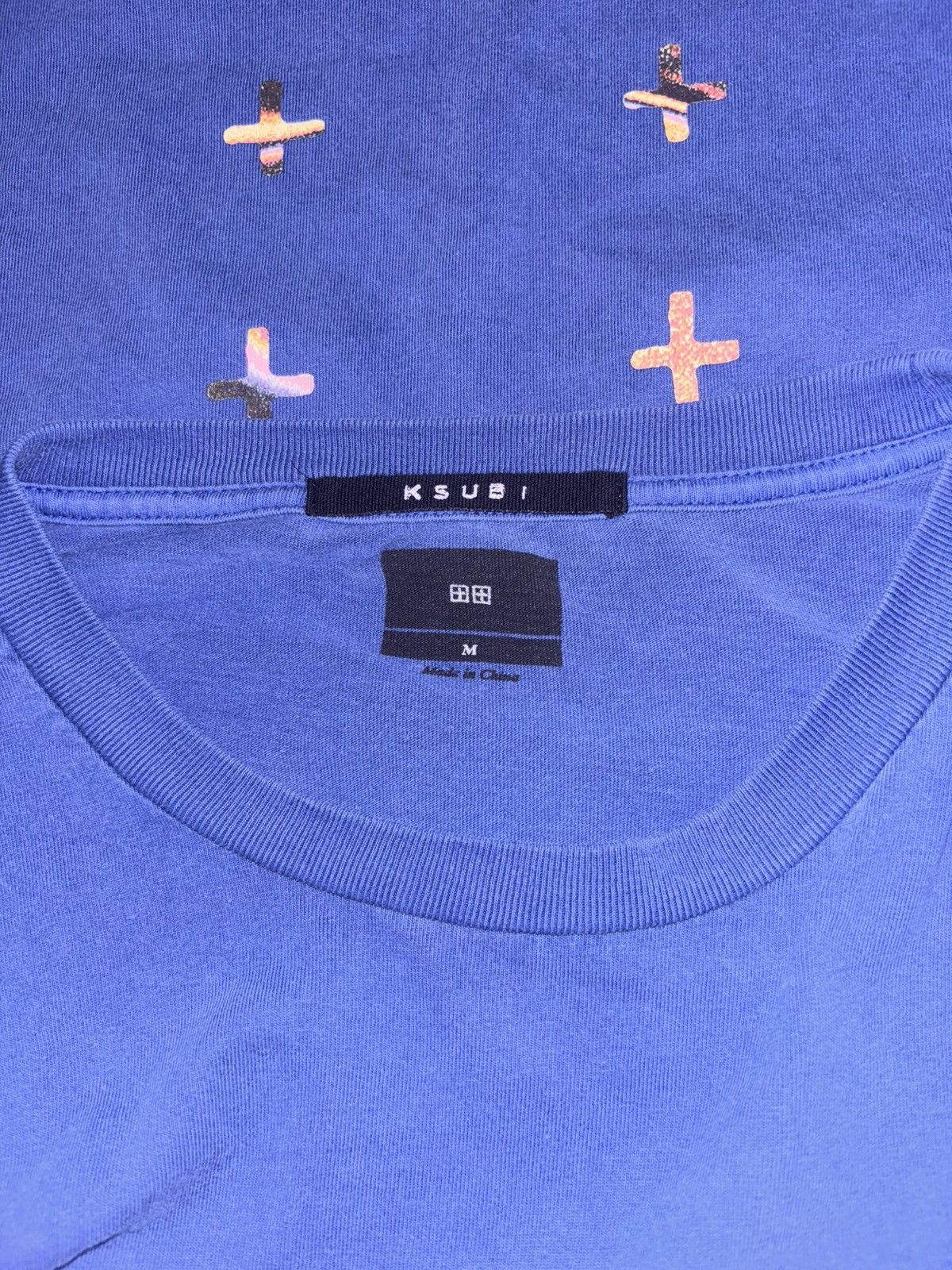 Ksubi Blue ksubi t-shirt with ksubi logo printed on the front Size US M / EU 48-50 / 2 - 2 Thumbnail