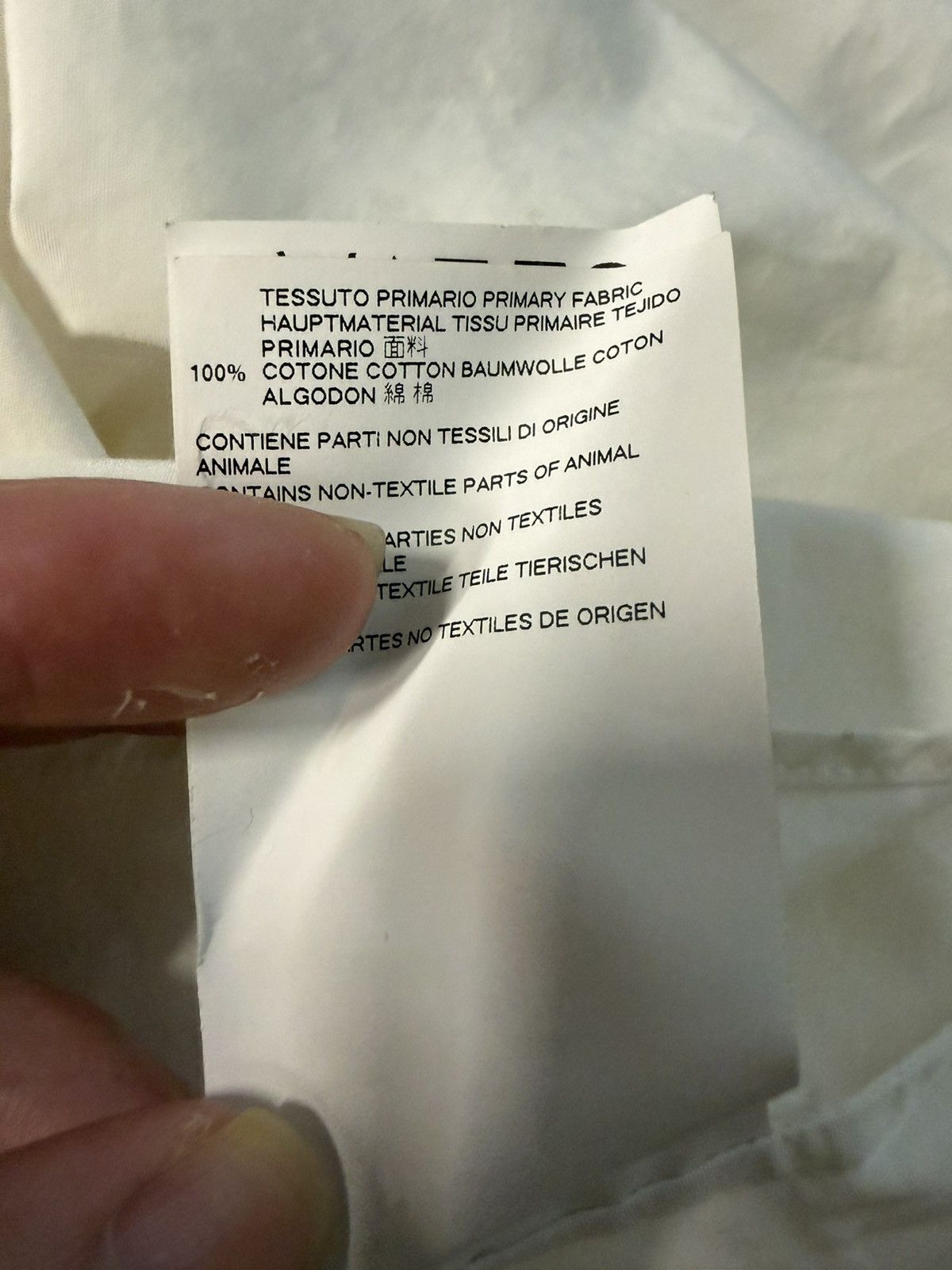 Maison Margiela Margiela - Oxford Outside Stitch White Shirt Size US L / EU 52-54 / 3 - 9 Thumbnail