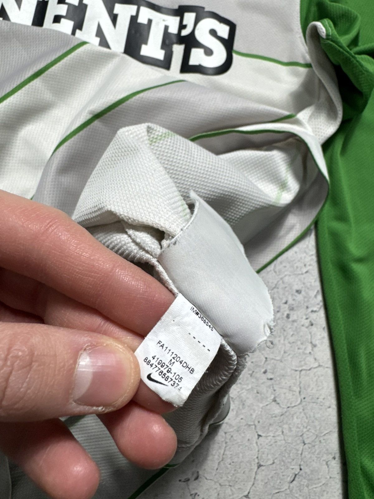 Nike Nike FC Celtic 2011/2012 Vintage Soccer Jersey Long Sleeve Size US M / EU 48-50 / 2 - 9 Thumbnail