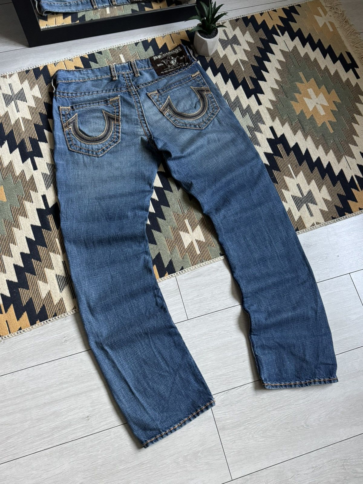True Religion Vintage True Religion USA Hype Baggy Denim Jeans Size US 32 / EU 48 - 3 Thumbnail