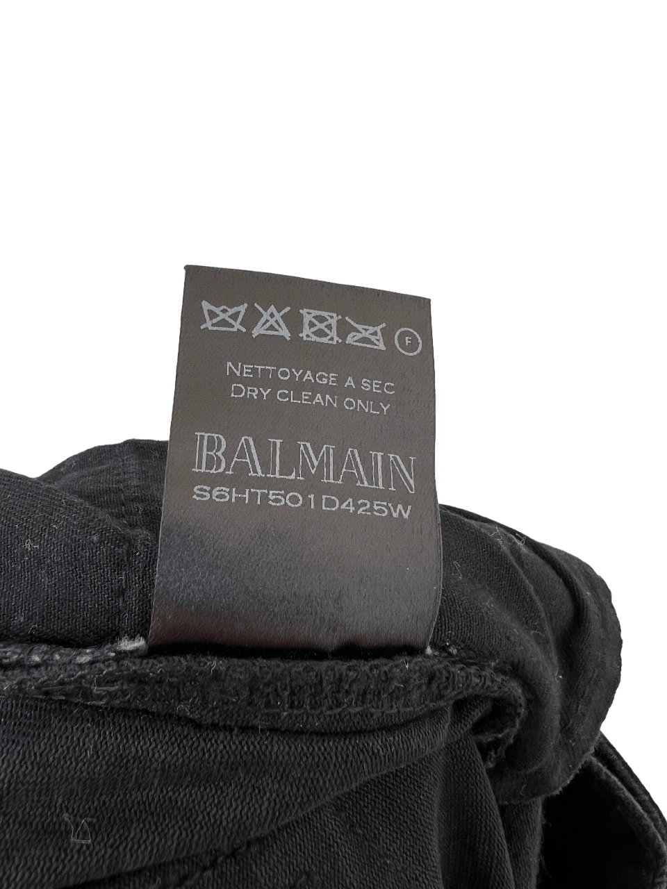 Balmain Balmain Biker Pants Jeans 31 Size US 31 - 4 Thumbnail
