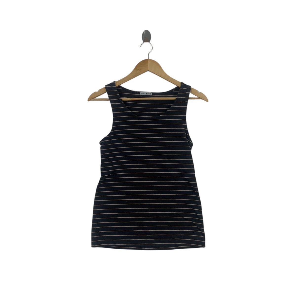 Issey Miyake Vintage ISSEY MIYAKE Design Studio Striped Tank Top Tee Size XXS / US 00 / IT 34 - 1 Thumbnail