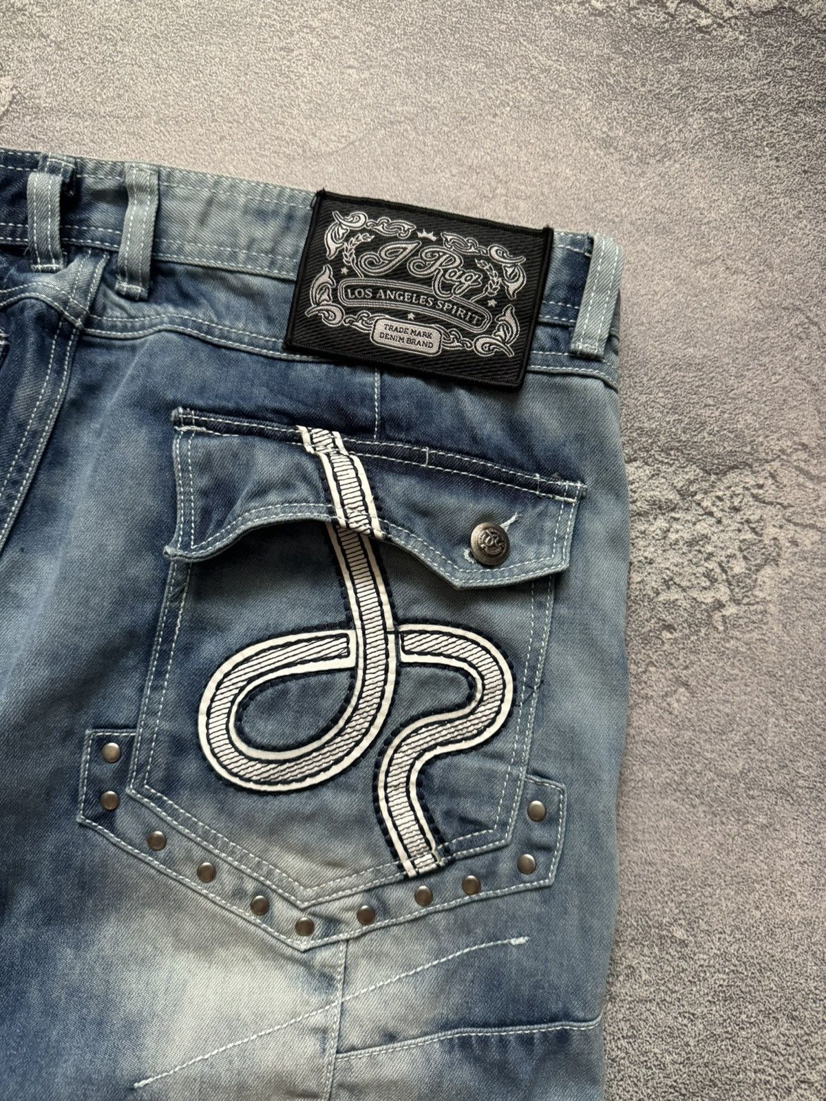 Japanese Brand JapRag By Okusama zaniki cargo denim pant trouser Jean Japan Size US 38 / EU 54 - 17 Thumbnail