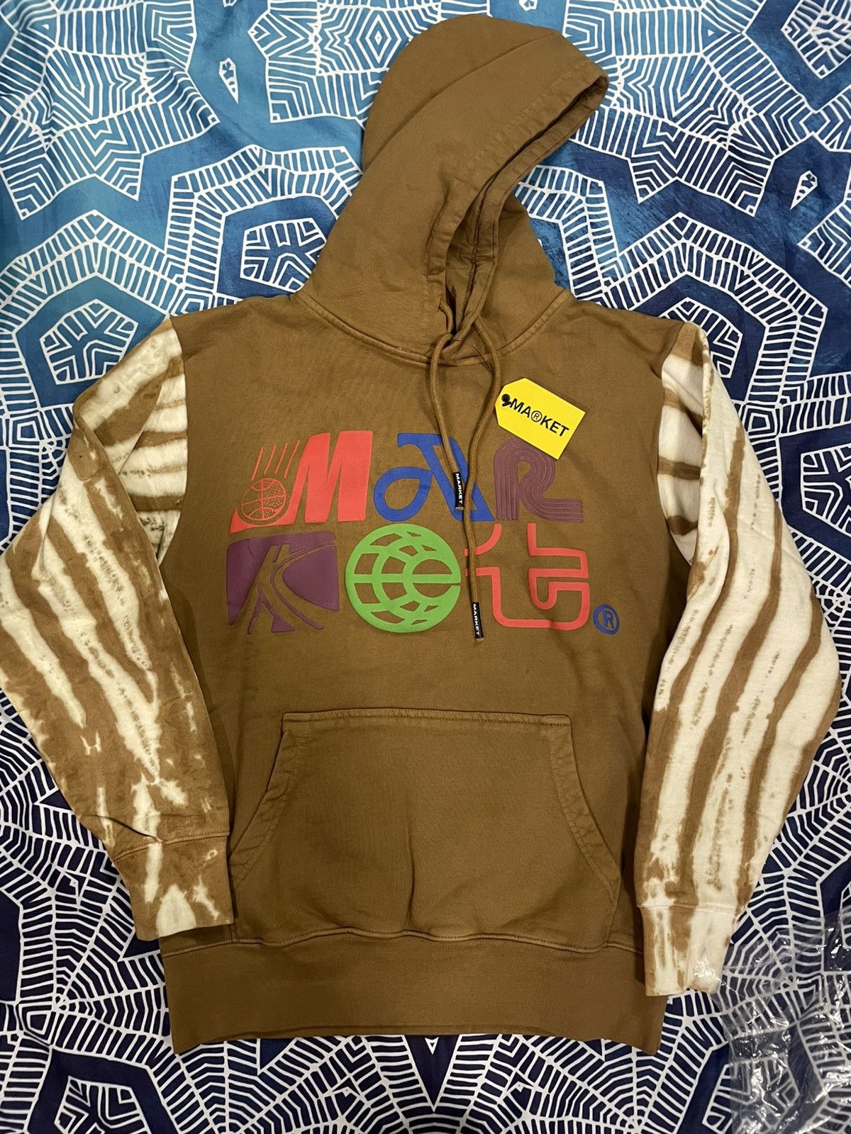 Market Market Air Transit Puff Tie Dye Hoodie Size US S / EU 44-46 / 1 - 1 Thumbnail