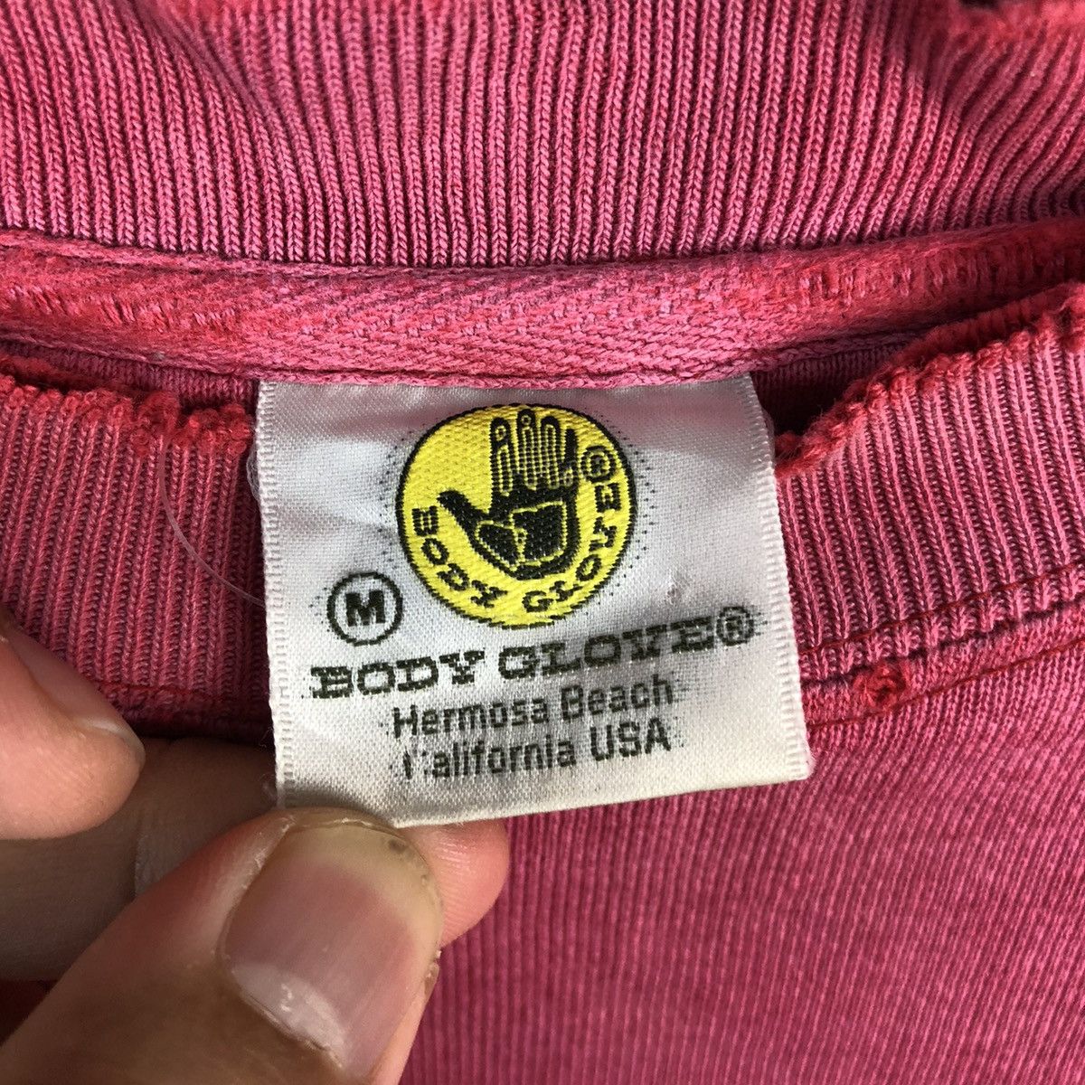 Body Glove faded ripped vintage thrased Sweatshirt #A1384