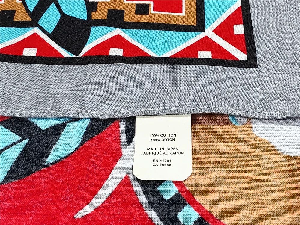 RRL Ralph Lauren RRL Vintage Rodeo Cowboy Bandanna COTTON Scarf handkerchief Size ONE SIZE - 9 Thumbnail