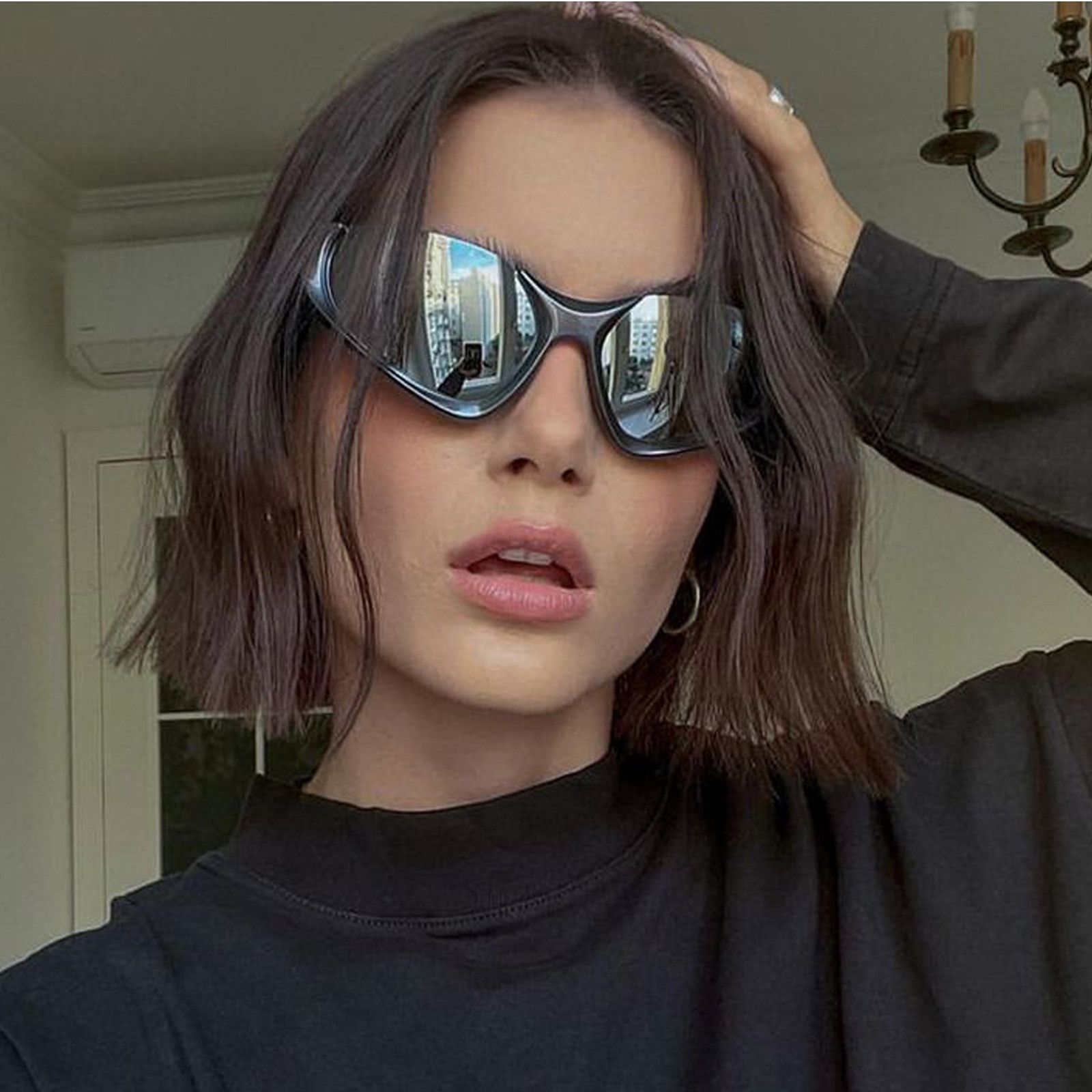 Electric Visual Matchless Street ins style custom avant-garde sunglasses Size ONE SIZE - 2 Thumbnail