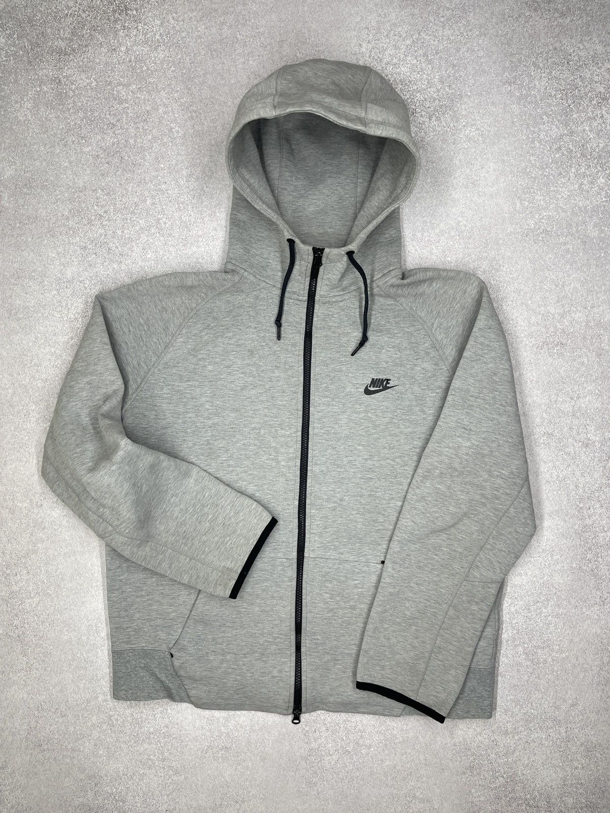 Nike Mens Nike Tech Fleece Zip Hoodie Grey Drill Y2K ACG TN Size US L / EU 52-54 / 3 - 2 Thumbnail