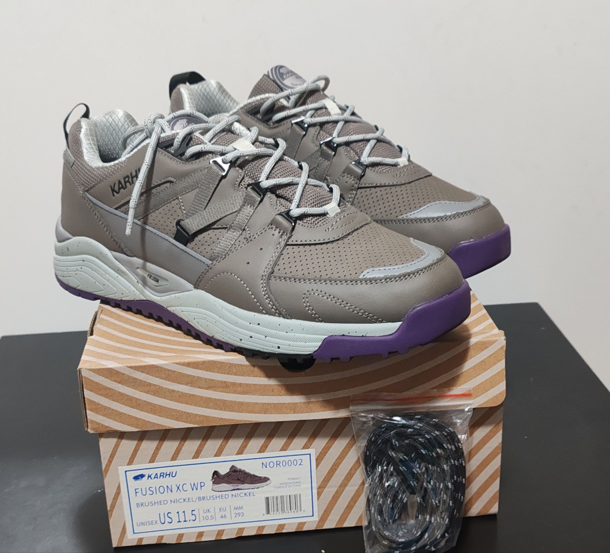 Karhu KARHU FUSION XC WP Brushed Nickel /Brushed TG:Eur 44 Size US 12.5 / EU 45-46 - 6 Thumbnail