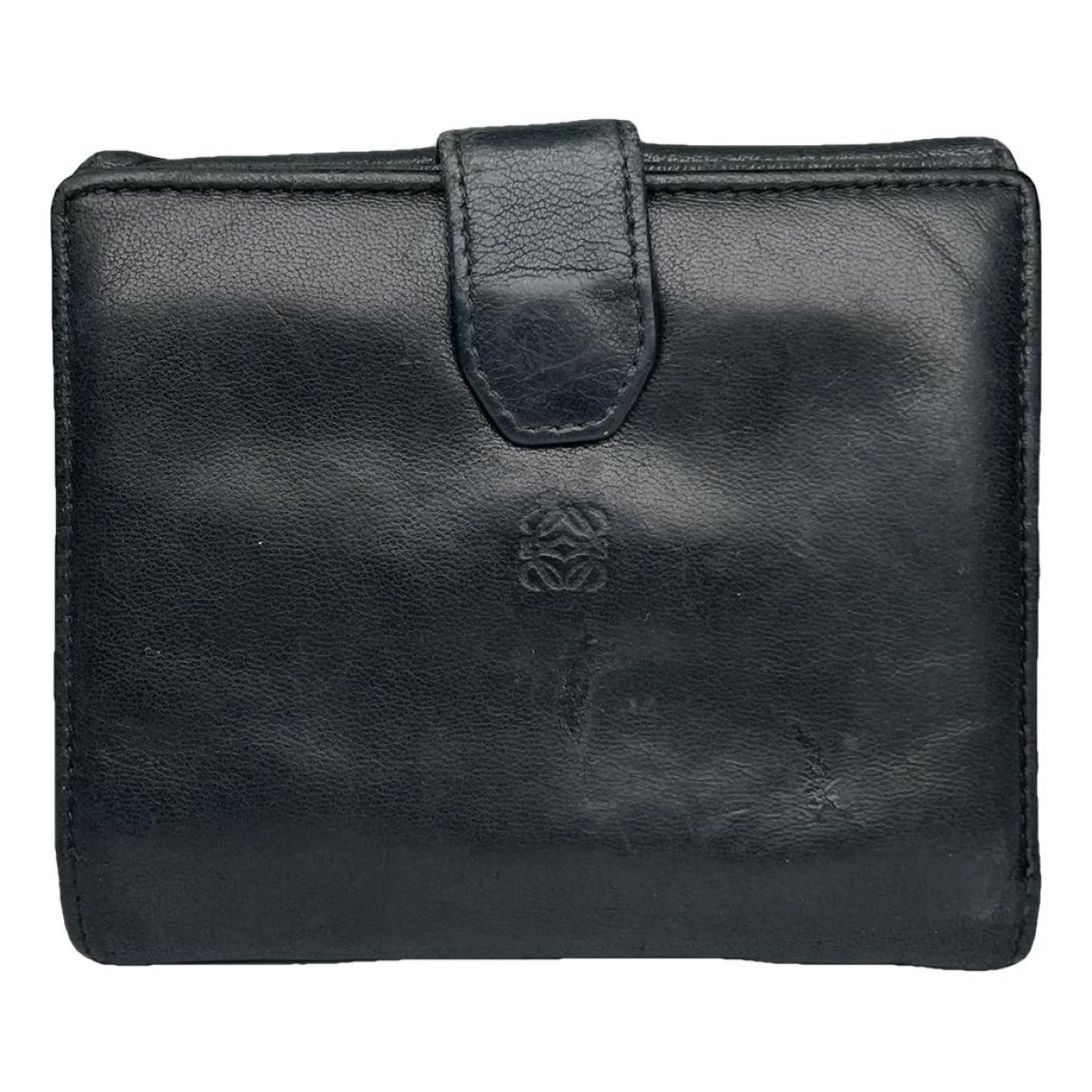 Loewe Black Leather Wallet Size ONE SIZE - 1 Thumbnail