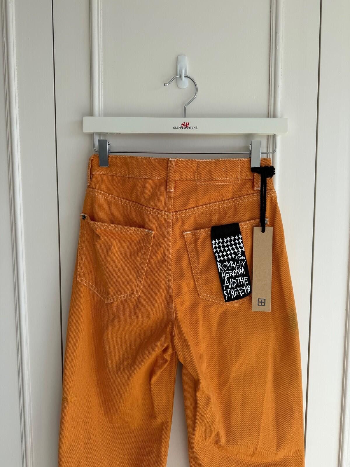 Ksubi new ksubi womens denim jeans brooklyn flame orange 25 7 Size 25" / US 0 / IT 36 - 7 Thumbnail