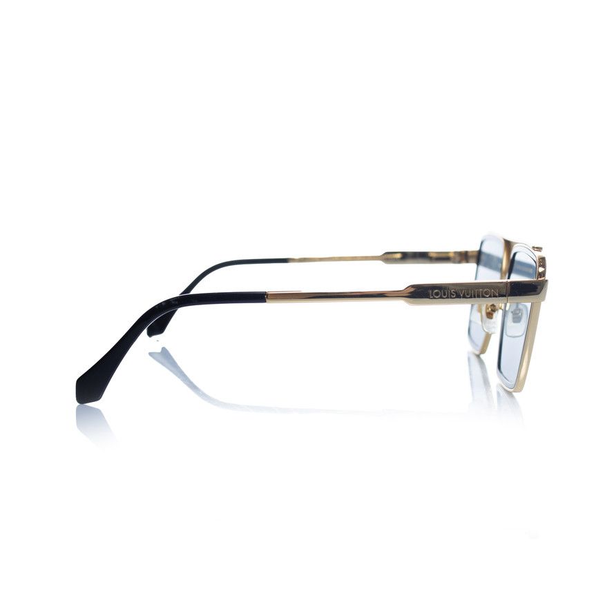 Louis Vuitton Louis Vuitton, evidence metal square sunglasses Size ONE SIZE - 4 Thumbnail
