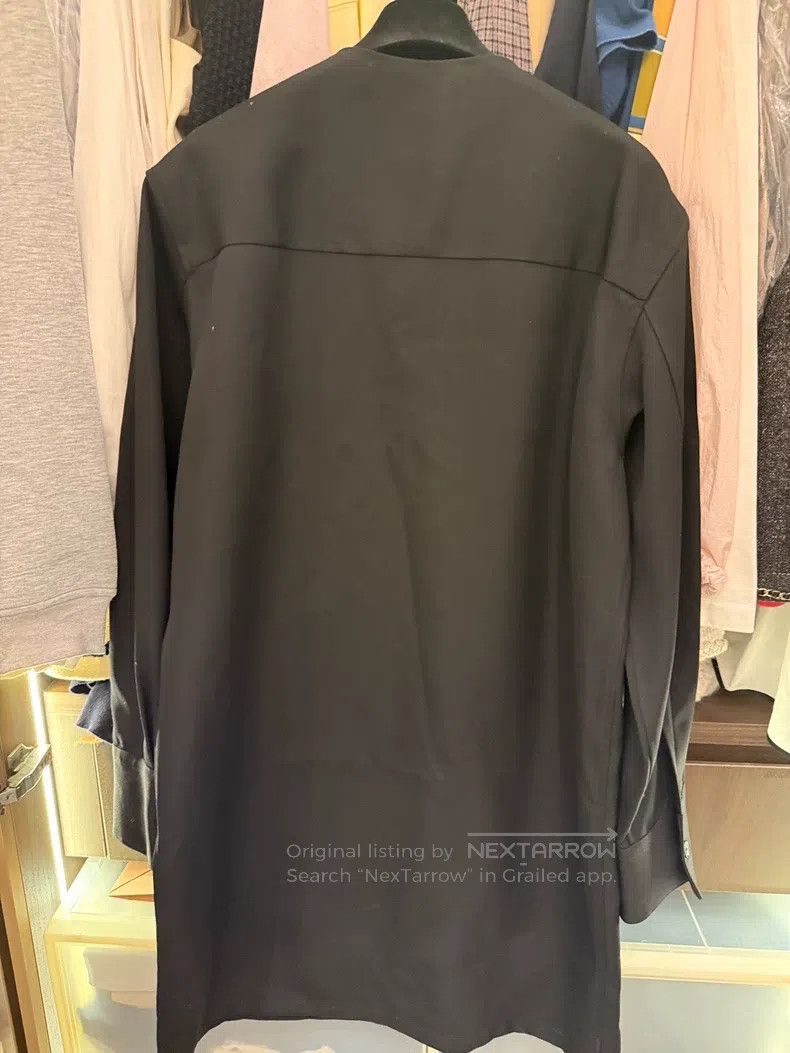 Jil Sander Jil Sander size 46 Black Long Sleeve Shirt Size M / US 6-8 / IT 42-44 - 2 Thumbnail