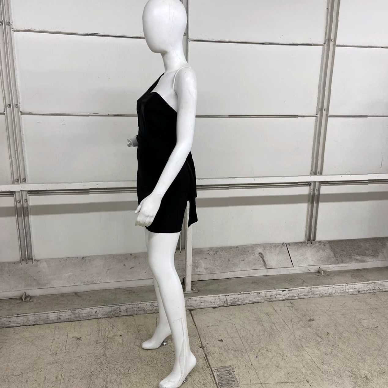 monsieur mini dress in black nbd Pop Black Dress Shirt, Black / M