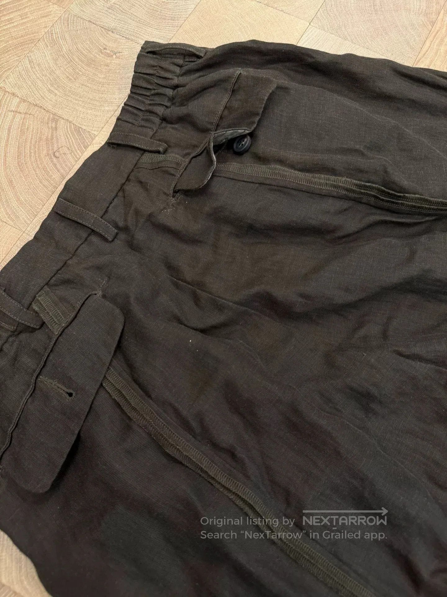 Ziggy Chen Ziggy Chen 24AW Linen Long Trousers. Size US 32 / EU 48 - 6 Thumbnail