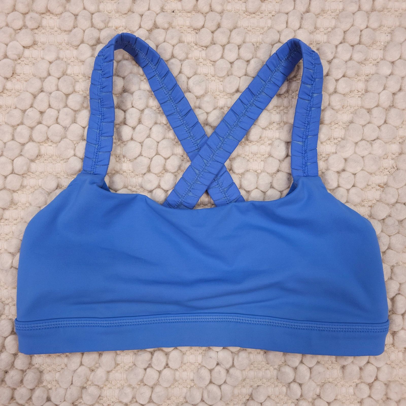 Lululemon Lululemon Inner Heart Bra Porcelain Blue Sz 8 Size ONE SIZE - 5 Thumbnail