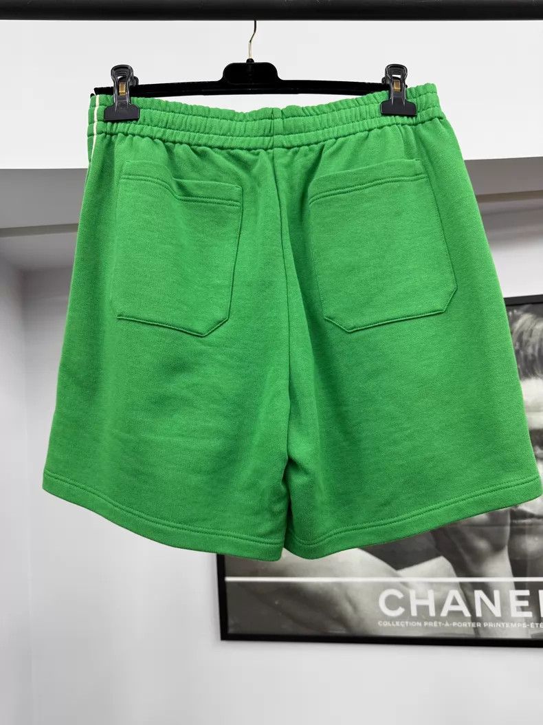 Gucci Gucci Size S Clover co-branded green shorts Size 42" / US 20 - 3 Thumbnail
